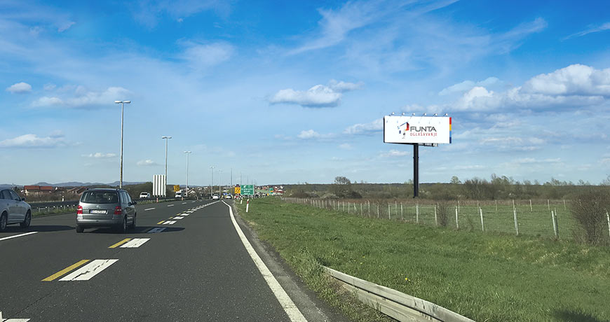 Kraljevečki novaki - autocesta A4 | megaboard i billboardi | Vanjsko oglašavanje